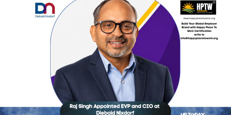 Raj Singh Appointed EVP and CIO at Diebold Nixdorf