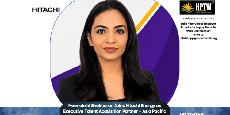 Meenakshi Shekharan Joins Hitachi Energy as Executive Talent Acquisition Partner – Asia Pacific
