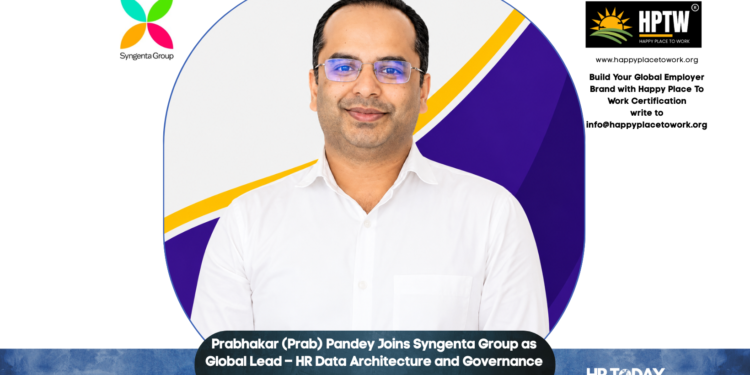 Prabhakar (Prab) Pandey Joins Syngenta Group as Global Lead – HR Data Architecture and Governance