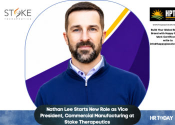 Nathan Lee Starts New Role as Vice President, Commercial Manufacturing at Stoke Therapeutics