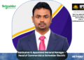 Ramkumar K Appointed General Manager – Head of Commercial at Schneider Electric