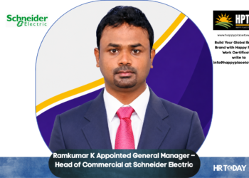 Ramkumar K Appointed General Manager – Head of Commercial at Schneider Electric
