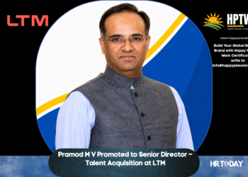 Pramod M V Promoted to Senior Director – Talent Acquisition at LTM
