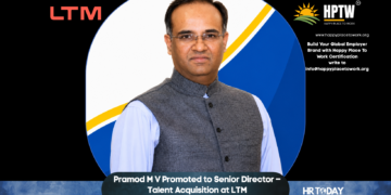 Pramod M V Promoted to Senior Director – Talent Acquisition at LTM