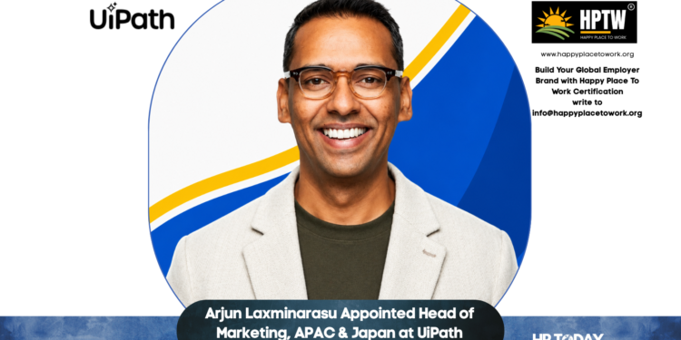 Arjun Laxminarasu Appointed Head of Marketing, APAC & Japan at UiPath