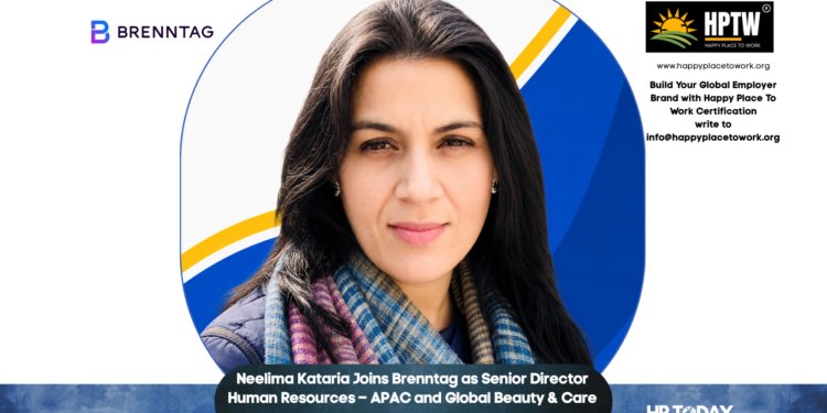 Neelima Kataria Joins Brenntag as Senior Director Human Resources – APAC and Global Beauty & Care