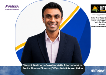 Vinayak Sasitharan Joins Mondelēz International as Senior Finance Director (CFO) – Sub-Saharan Africa