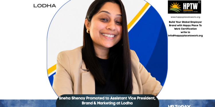 Sneha Shenoy Promoted to Assistant Vice President, Brand & Marketing at Lodha