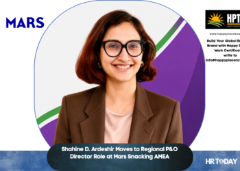 Shahine D. Ardeshir Moves to Regional P&O Director Role at Mars Snacking AMEA