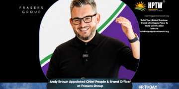 Andy Brown Appointed Chief People & Brand Officer at Frasers Group