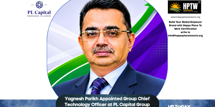 Yagnesh Parikh Appointed Group Chief Technology Officer at PL Capital Group