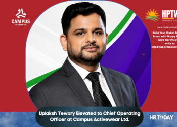Uplaksh Tewary Elevated to Chief Operating Officer at Campus Activewear Ltd.