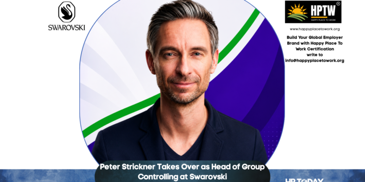 Peter Strickner Takes Over as Head of Group Controlling at Swarovski