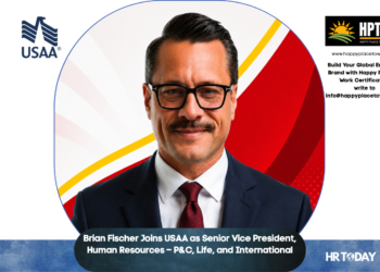 Brian Fischer Joins USAA as Senior Vice President, Human Resources – P&C, Life, and International