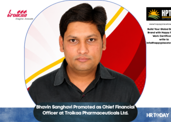 Bhavin Sanghavi Promoted as Chief Financial Officer at Troikaa Pharmaceuticals Ltd.