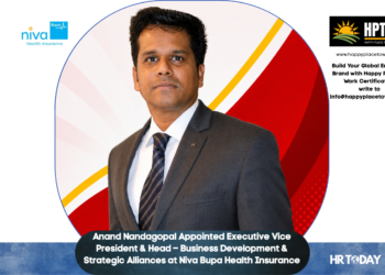 Anand Nandagopal Appointed Executive Vice President & Head – Business Development & Strategic Alliances at Niva Bupa Health Insurance