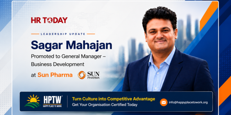 Sagar Mahajan Promoted to General Manager – Business Development at Sun Pharma