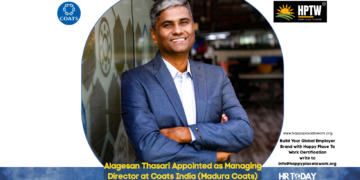 Alagesan Thasari Appointed as Managing Director at Coats India (Madura Coats)