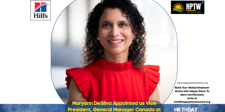 Maryann DeSilva Appointed as Vice President, General Manager Canada at Hill’s Pet Nutrition