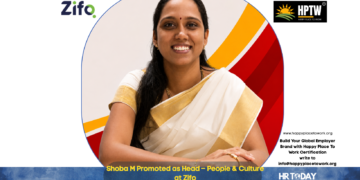 Shoba M Promoted as Head – People & Culture at Zifo
