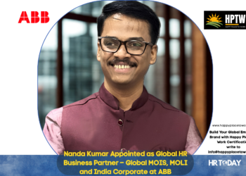 Nanda Kumar Appointed as Global HR Business Partner – Global MOIS, MOLI and India Corporate at ABB