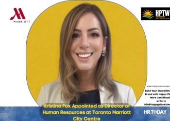 Kristina Fox Appointed as Director of Human Resources at Toronto Marriott City Centre