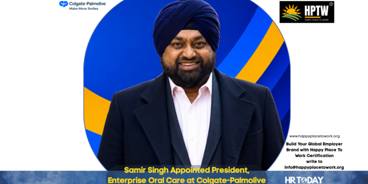 Samir Singh Appointed President, Enterprise Oral Care at Colgate-Palmolive