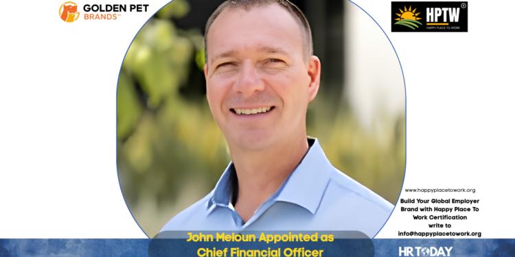 John Meloun Appointed as Chief Financial Officer at Golden Pet Brands