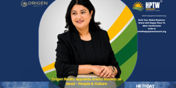Origen Realty Appoints Ankita Saxena as Head – People & Culture