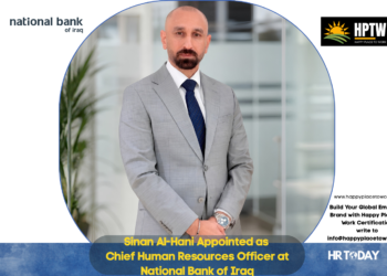 Sinan Al-Hani Appointed as Chief Human Resources Officer at National Bank of Iraq