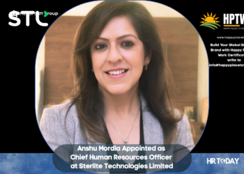 Anshu Mordia Appointed as Chief Human Resources Officer at Sterlite Technologies Limited