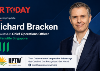 Richard Bracken Appointed as Chief Operations Officer at Manulife Singapore