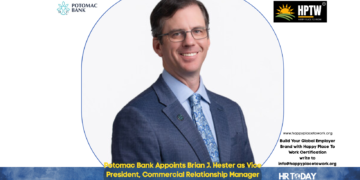 Potomac Bank Appoints Brian J. Hester as Vice President, Commercial Relationship Manager