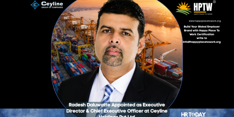 Radesh Daluwatte Appointed as Executive Director & Chief Executive Officer at Ceyline Holdings Pvt Ltd