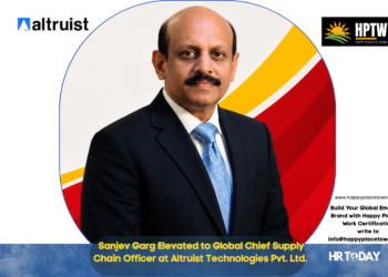 Sanjev Garg Elevated to Global Chief Supply Chain Officer at Altruist Technologies Pvt. Ltd.