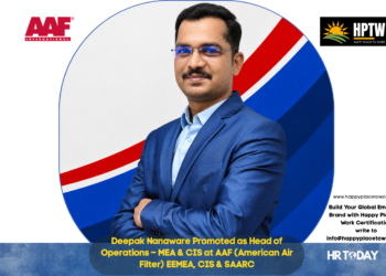 Deepak Nanaware Promoted as Head of Operations – MEA & CIS at AAF (American Air Filter) EEMEA, CIS & SAARC