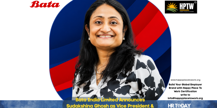Bata India Limited Announces Sudakshina Ghosh as Vice President & Head - Human Resources