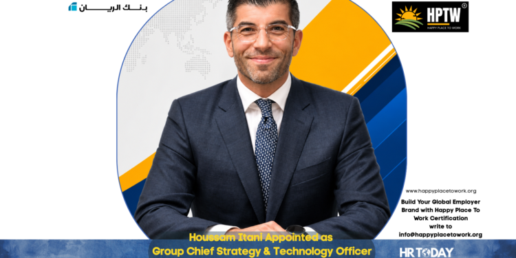Houssam Itani Appointed as Group Chief Strategy & Technology Officer at AlRayan Bank Group