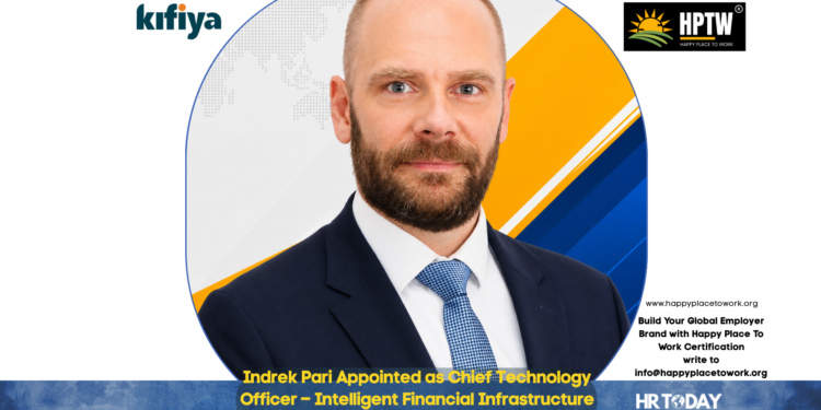 Indrek Pari Appointed as Chief Technology Officer – Intelligent Financial Infrastructure at Kifiya Financial Technology PLC