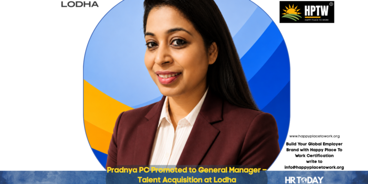 Pradnya PC Promoted to General Manager – Talent Acquisition at Lodha