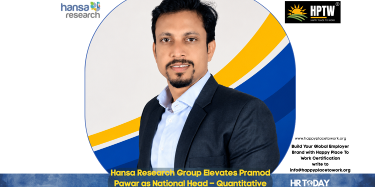 Hansa Research Group Elevates Pramod Pawar as National Head – Quantitative Research to Lead India Operations
