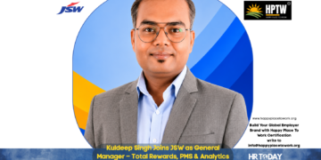 Kuldeep Singh Joins JSW as General Manager – Total Rewards, PMS & Analytics