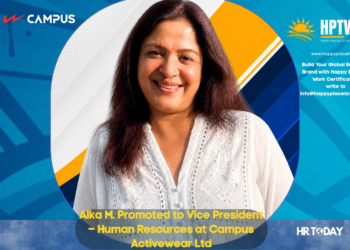 Alka M. Promoted to Vice President – Human Resources at Campus Activewear Ltd