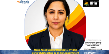 Mirae Asset Capital Markets (I) Pvt Ltd Congratulates Hina Q. on Her Appointment as Chief Business Officer, m.Stock