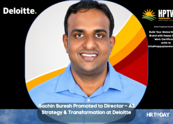 Sachin Suresh Promoted to Director – AI Strategy & Transformation at Deloitte