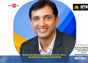 Bhavin Modi Promoted as Chief Commercial Officer – Quest2Travel & Happay at MakeMyTrip
