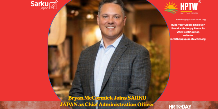 Bryan McCormick Joins SARKU JAPAN as Chief Administration Officer