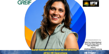 Sarah Samuel Joins Greif as HR Director – APAC HR Operations