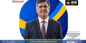 Jatin Nayyar Elevated to Executive Vice President at Emcure Pharmaceuticals Limited