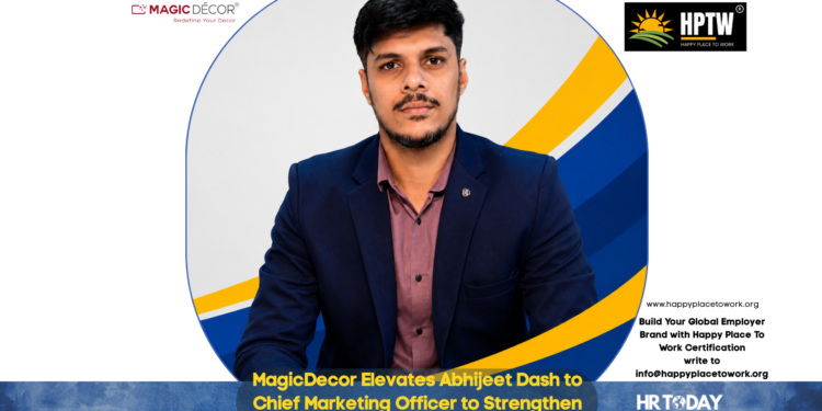 MagicDecor Elevates Abhijeet Dash to Chief Marketing Officer to Strengthen Growth and Brand Strategy